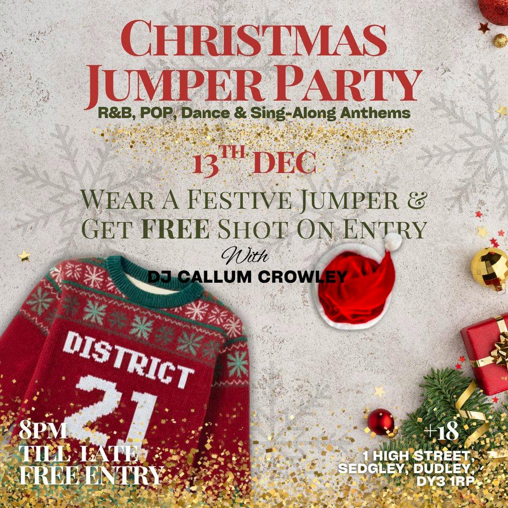 Christmas Jumper Party at District 21