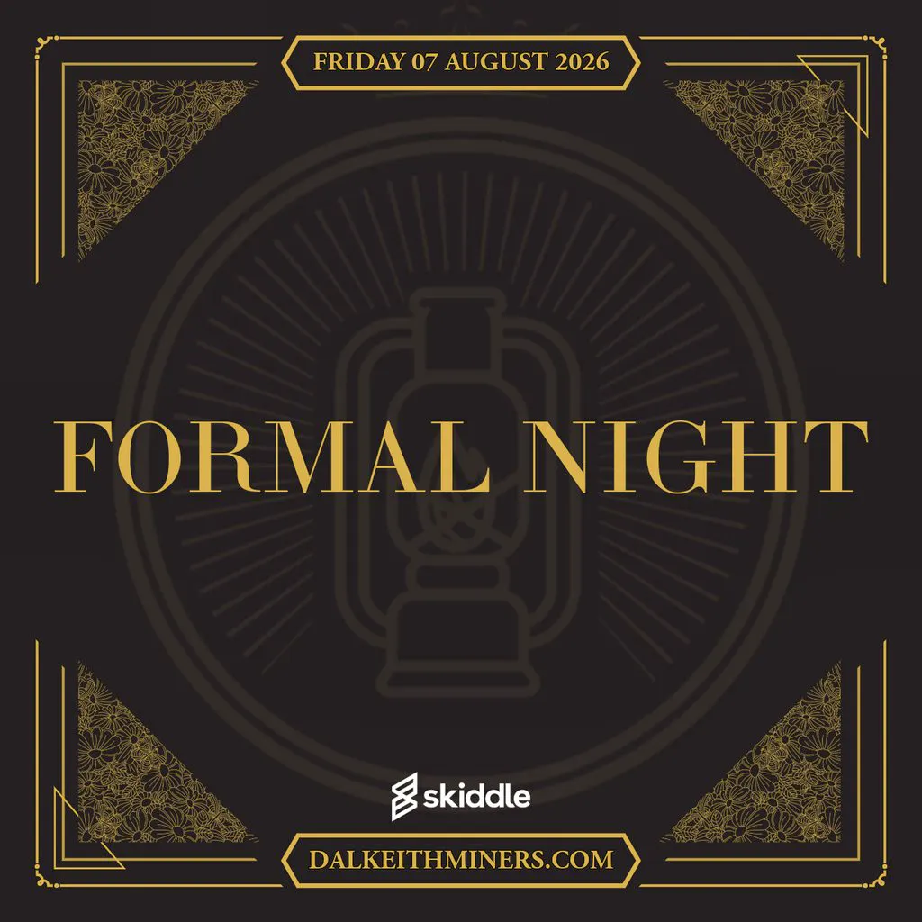Formal Night at Dalkeith Miners Club