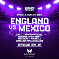 Cinnabar - England VS Mexico at Cinnabar