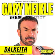 Gary Meikle at Dalkeith Miners Club