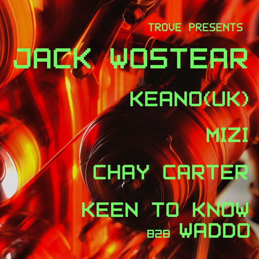 Trove Records Presents Jack Wostear & Residents at Secret Vault Nottingham