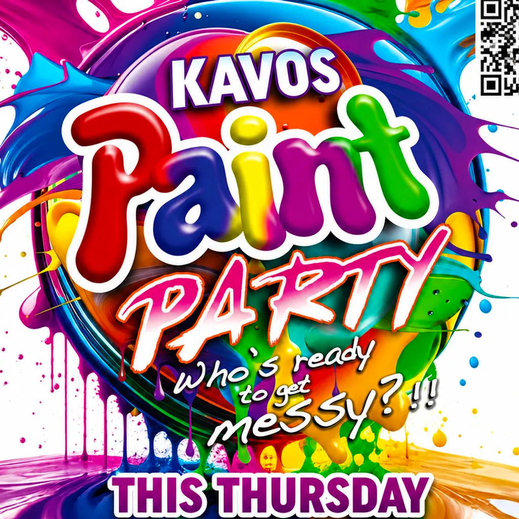 Kavos Paint Party moved to Thursday at Future Nightclub