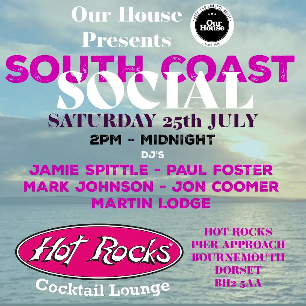 Our House -  South Coast Social at Hot Rocks Restaurant