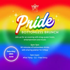 Pride Bottomless Brunch at TRANQUIL TURTLE