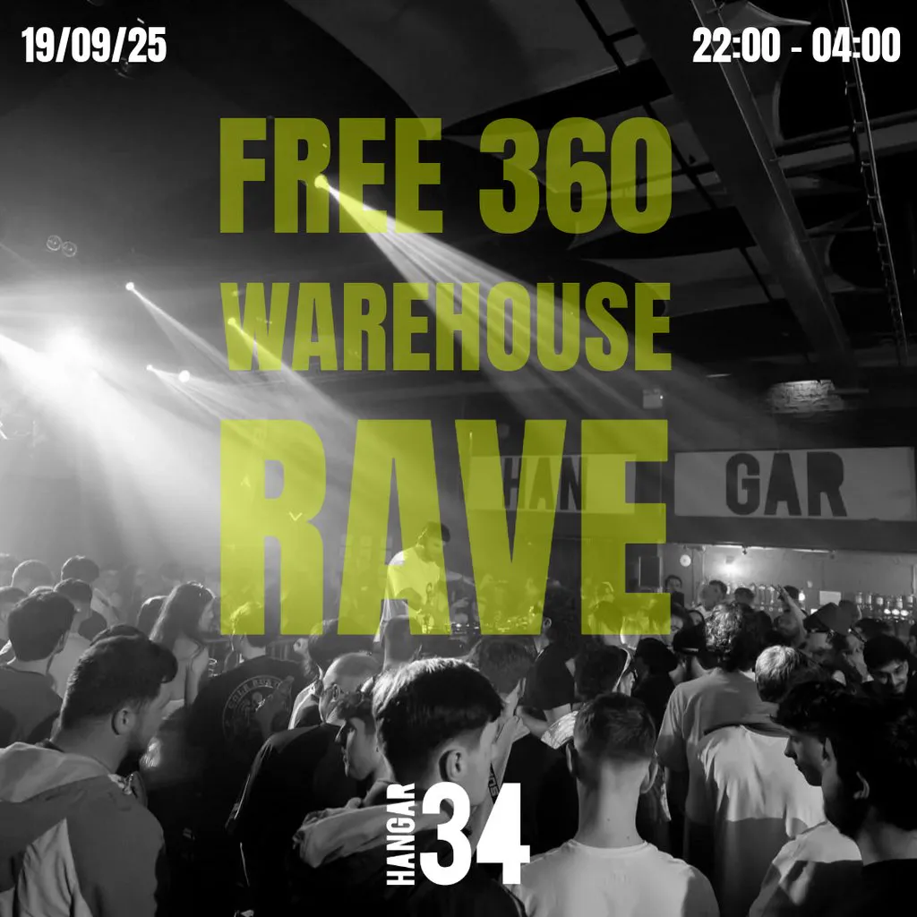 Free 360 Warehouse Rave - Liverpool Freshers Special | Hangar 34 ...