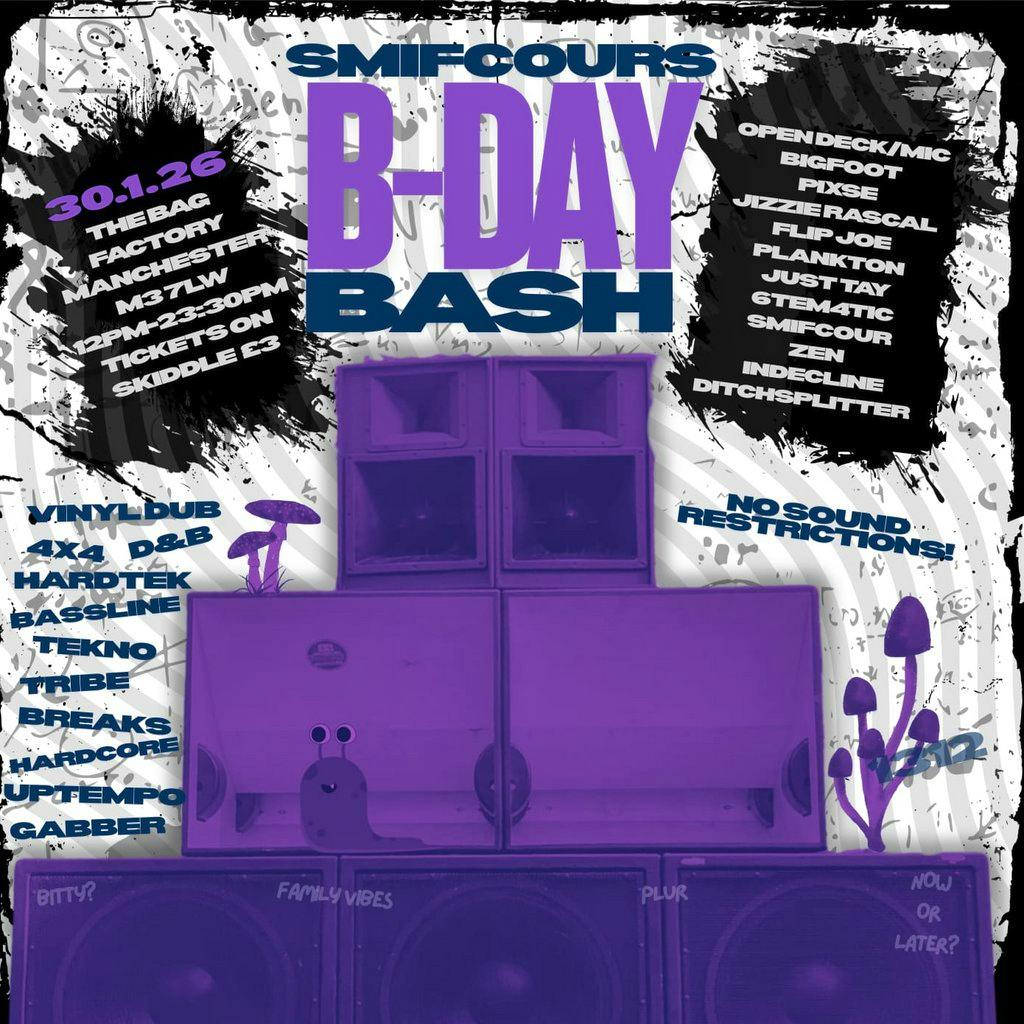 Smifcour's Birthday Bash at The Bag Factory