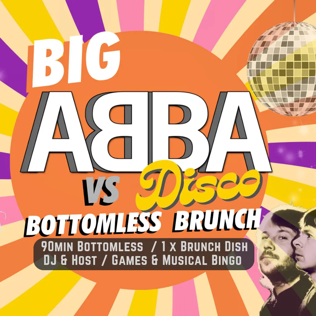 Big Abba vs Disco Bottomless Brunch at Big Belly Bar And Comedy Club Southbank