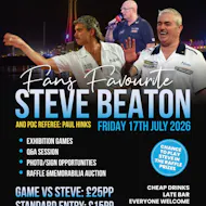 Darts exhibition with Steve Beaton at The Talbot Ltd
