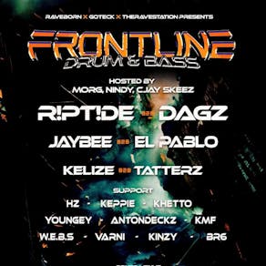 FRONTLINE DNB presents R!PT!DE & DAGZ At BOXED LEICESTER