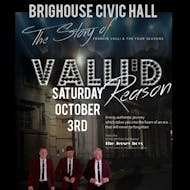 Vallid Reason. Frankie Valli Night at Brighouse Civic Hall LIVE
