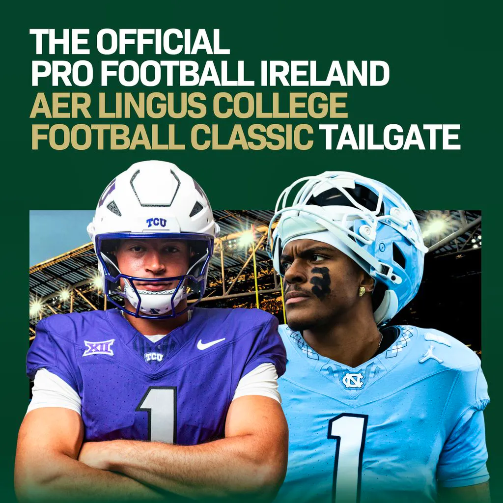 PFI x Aer Lingus CFB Classic Tailgate & Afterparty Dublin at Jr Mahons