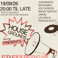 Housegrounds Presents: FRESHERS @ RIDDOCHS at Riddoch's