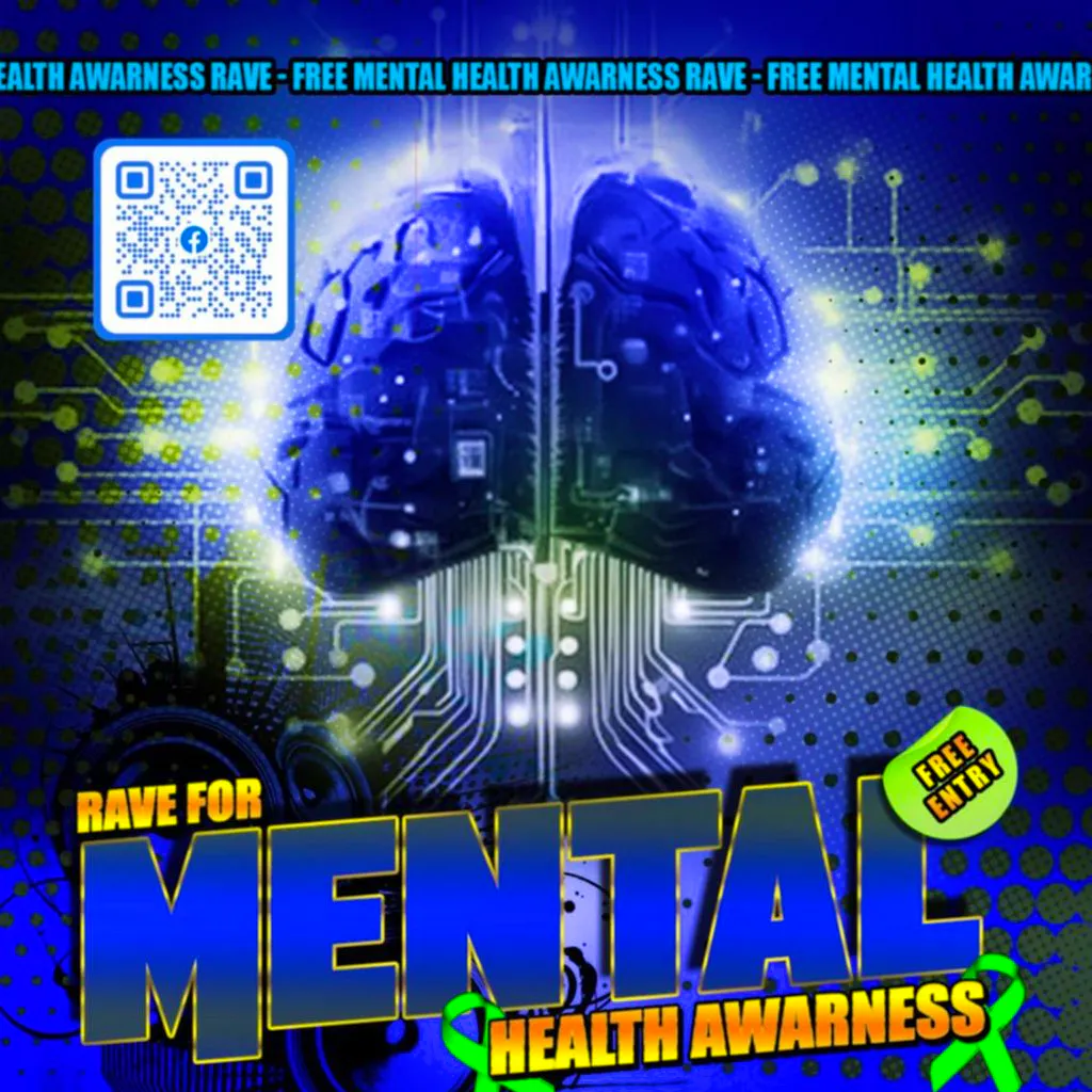Free bank holiday rave for mental health at Geez King Street Dy28nz