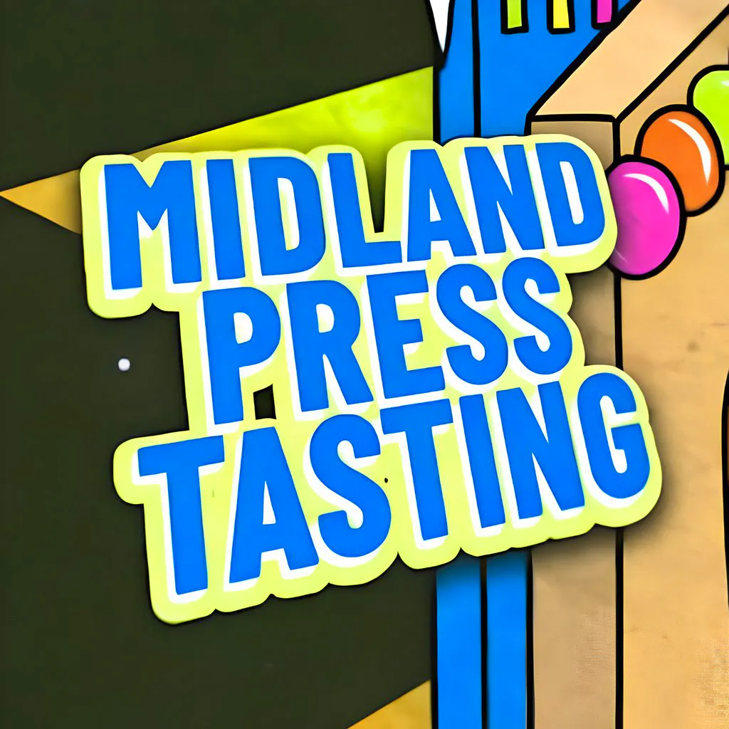Midland Press wine tasting at Saint Paul's Market at Saint Pauls Market