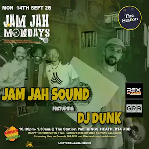 Jam Jah Mondays ft DJ DUNK