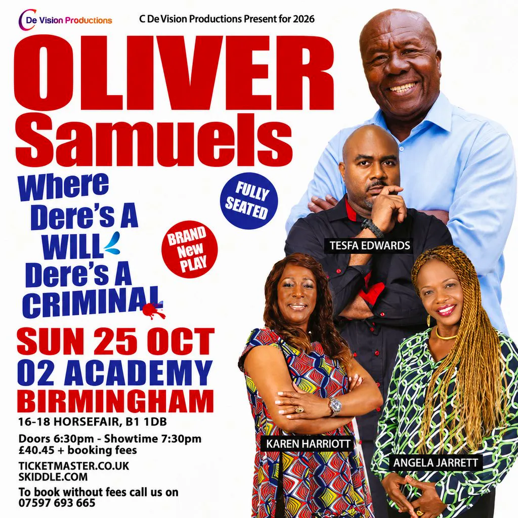 Oliver Samuels - in Where Dere’s a Will, Dere’s a Criminal! at O2 Academy Birmingham