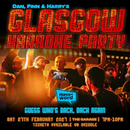 HAW Karaoke Party -- Glasgow -- Singing Starts 7pm at G2 (The Garage Glasgow)