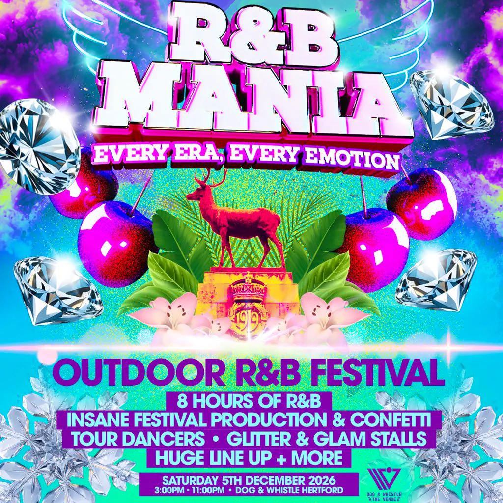 RNB MANIA | Hertford's R&B Festival at Dog And Whistle, Hertford