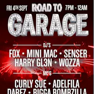 Road to garage at The Ship Mortlake