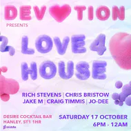 Devotion Love4House at Desire Cocktail Bar