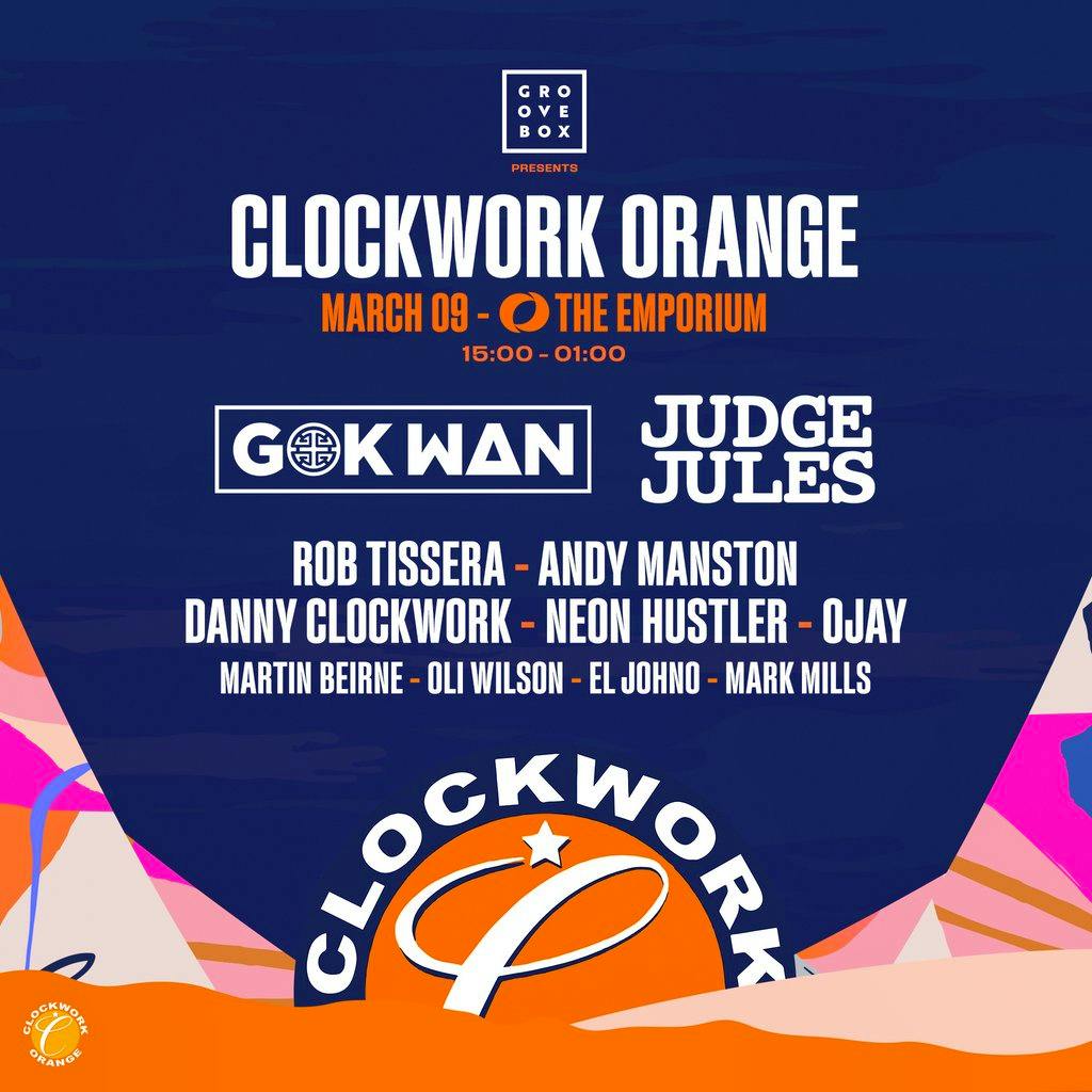 Groovebox Presents Clockwork Orange at The Emporium Tickets The