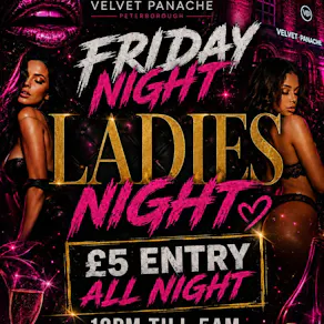 Friday 18th september (ladies R&B night)