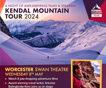 Kendal Mountain Tour 2024: Adventure Films + Guest Speaker