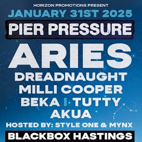 ARIES & GUESTS // FRI 31st JAN // HASTINGS // BLACKBOX