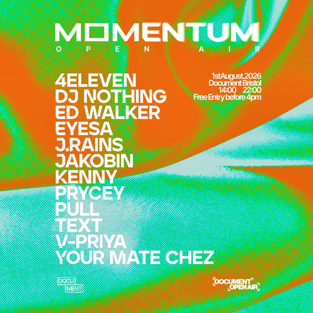 Momentum Open Air: House & Garage Day Party at DOCUMENT Bristol