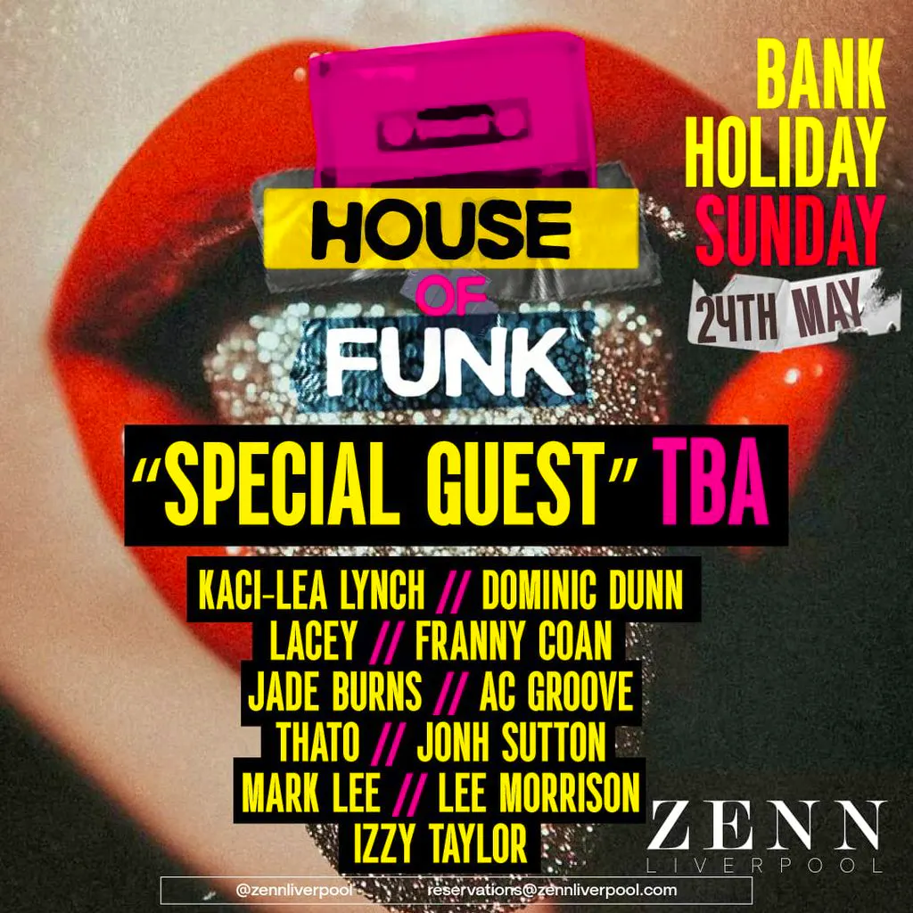 House Of Funk // Zenn Rooftop // Day To Night at Zenn Liverpool
