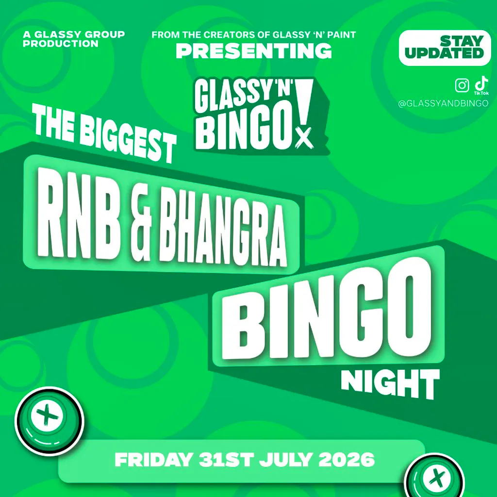 Glassy 'n' Bingo at Dabbers Social Bingo