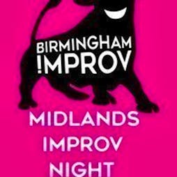 Midlands Improv Night Tickets | 1000 Trades Birmingham  | Wed 17th July 2024 Lineup