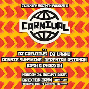 Jeremiah Asiamah presents: CARNIVAL
