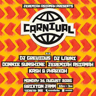 Jeremiah Asiamah presents: CARNIVAL at Brixton Jamm