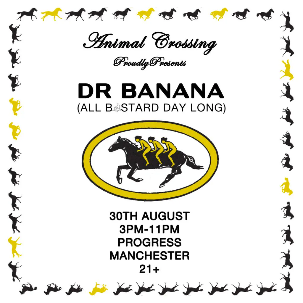 Animal Crossing presents: Dr Banana All Day Long at Progress