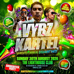 VYBZ Kartel - Shoreditch Carnival Bashment Party