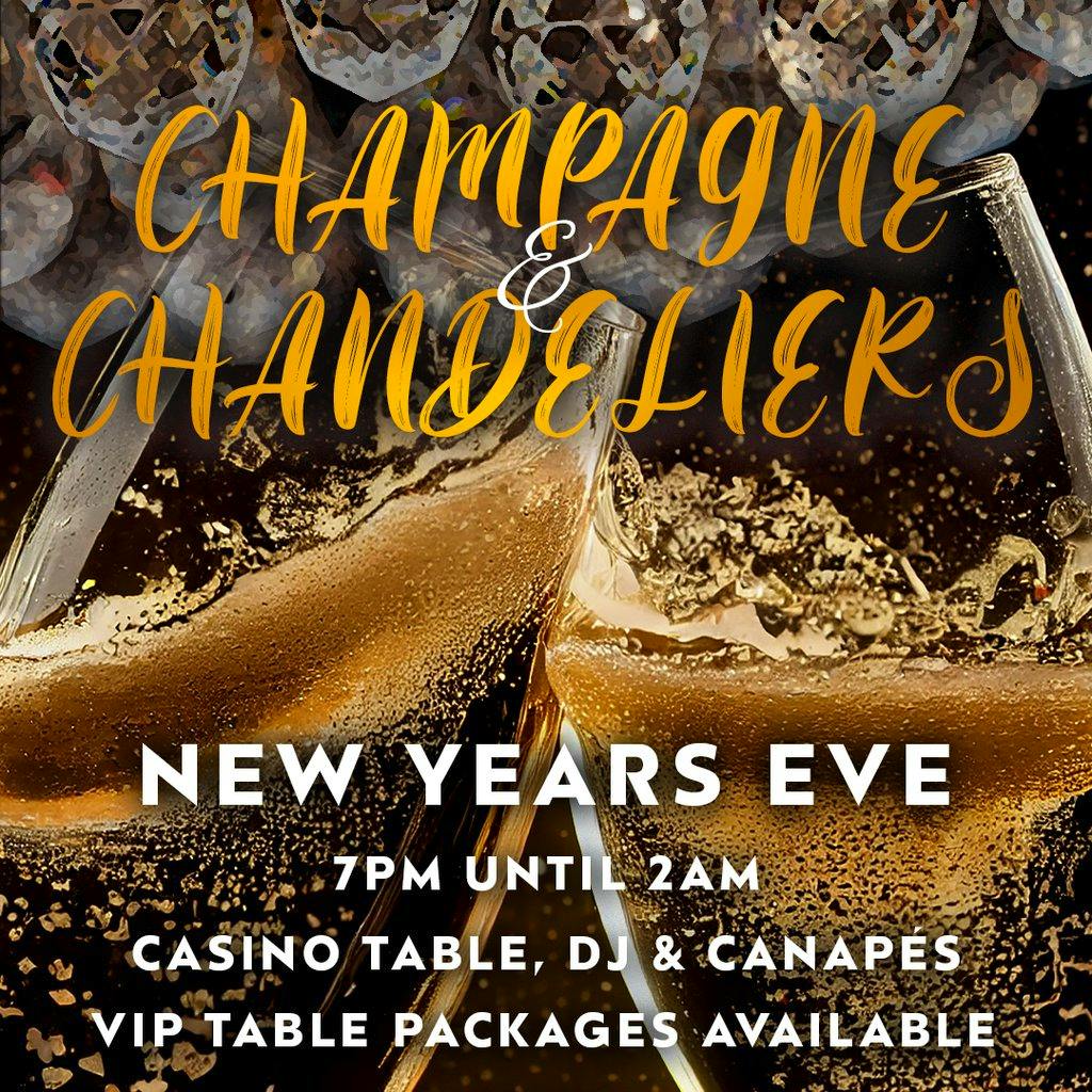 Champagne & Chandeliers NYE at Bond at Bond No.28 Tombland