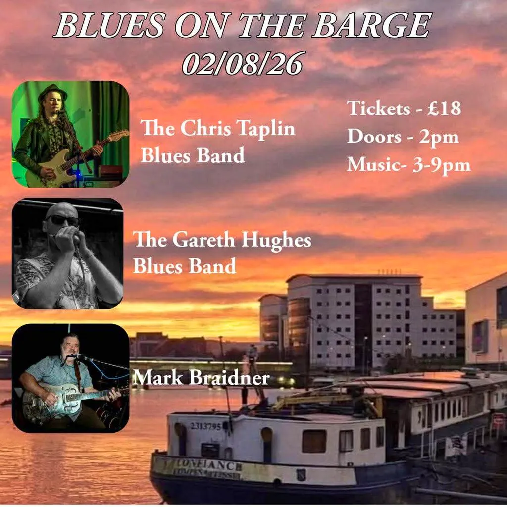 Blues On The Barge at The Belfast Barge