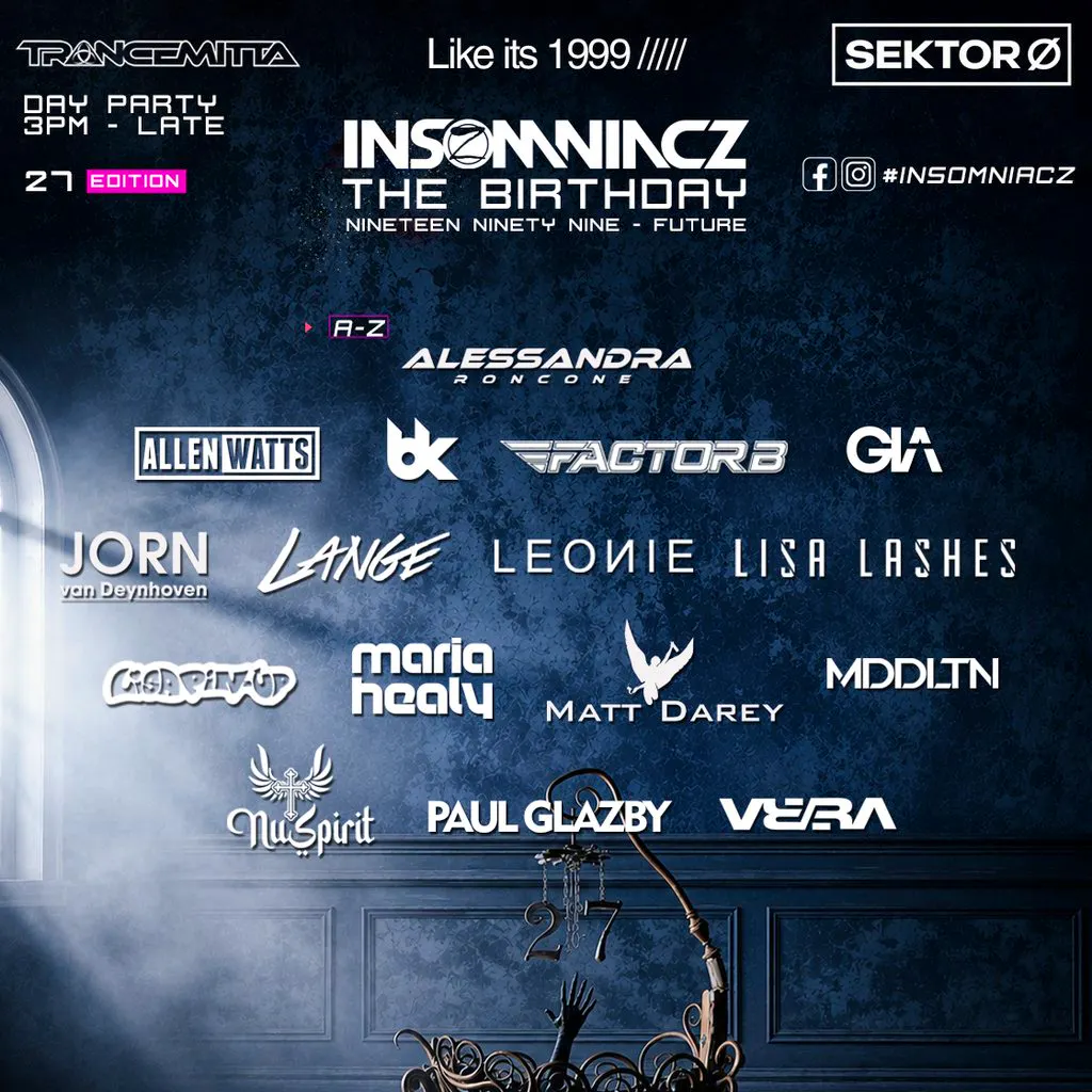 Insomniacz Festival Of Fear - 27th Birthday at Elvaston Castle Country Park