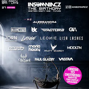 ELVASTON CASTLE | FESTIVAL OF FEAR | INSOMNIACZ | Halloween