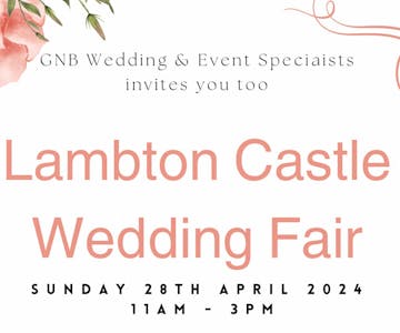 Lambton Castle Wedding Fair