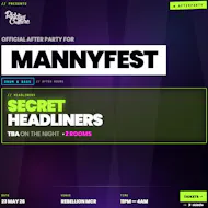 Mannyfest Afters at Rebellion