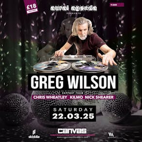 Aural Agenda presents Greg Wilson