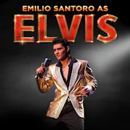 Emilio Santoro as Elvis at Chepstow Castle