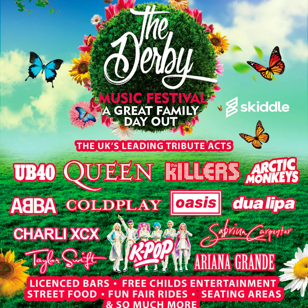 Derby Music Festival 2026  - A Great Family Day Out! at Elvaston Castle Country Park