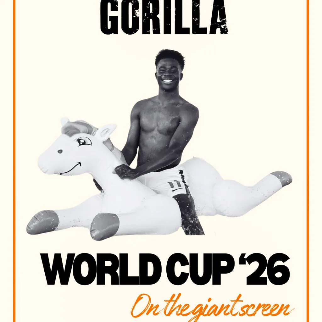 World Cup - England vs Croatia at Gorilla