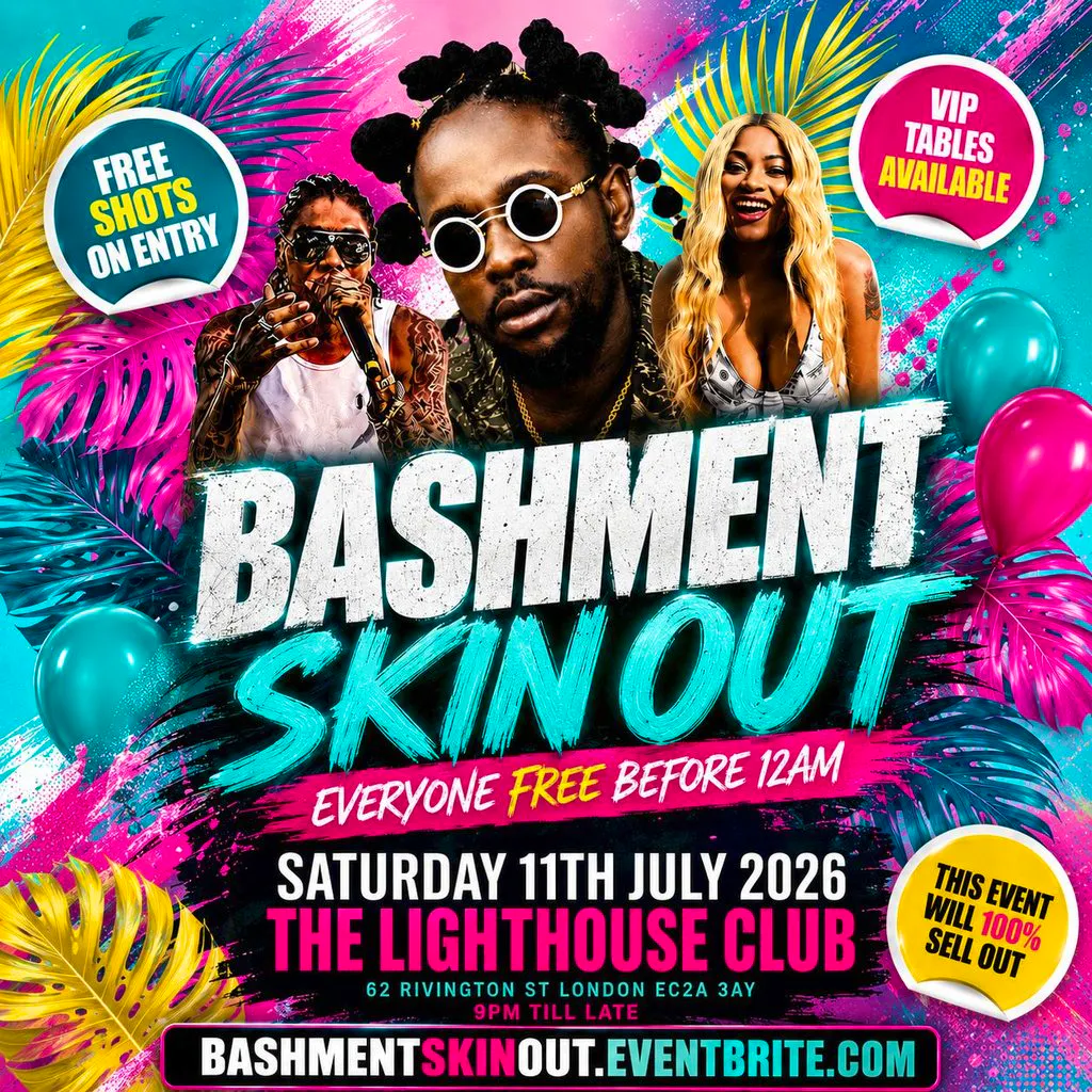 Bashment Skin Out - Everyone Free Before 12AM at The Lighthouse Bar And Club