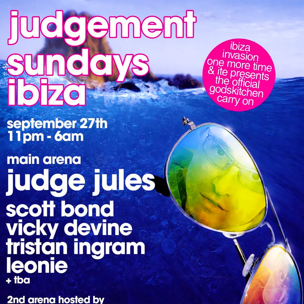 Judgement Sundays Ibiza at Es Paradis 