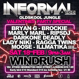 Informal. Valentines  Tickets | Windrush Bar And Kitchen London  | Sat 18th February 2023 Lineup