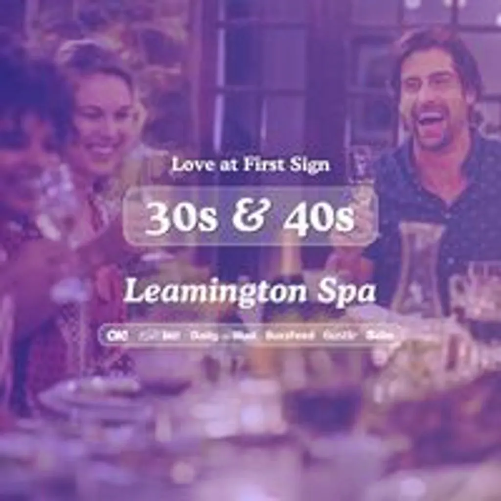 30s & 40s Singles Night @ Hart + Co Leam Spa|Love at First Sign at Hart And CO